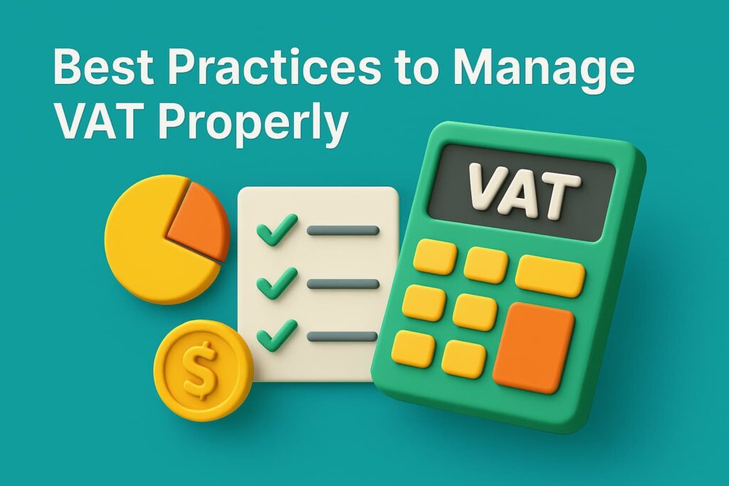 manage vat properly in UK for digital products